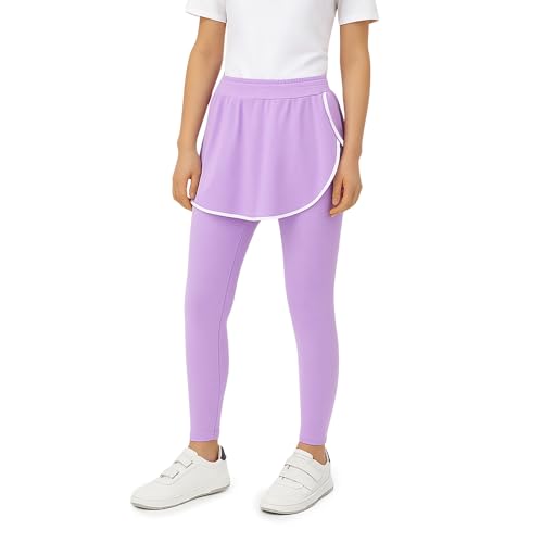 Image of YouGotPlanB Skeggings for Girls | Pack of 1 | 2-in-1 Skirt with Attached Leggings | Cotton | Ages 4-16 Years | Comfort fit | Ideal for Sports & Play