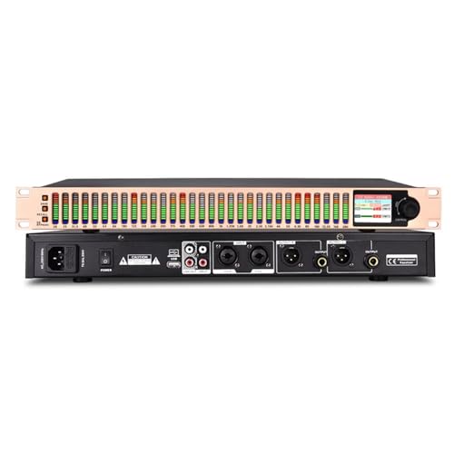 Ecualizador Digital Estéreo Gráfico de 31 Bandas con Analizador de Espectro y Pantalla LED miniatura 1