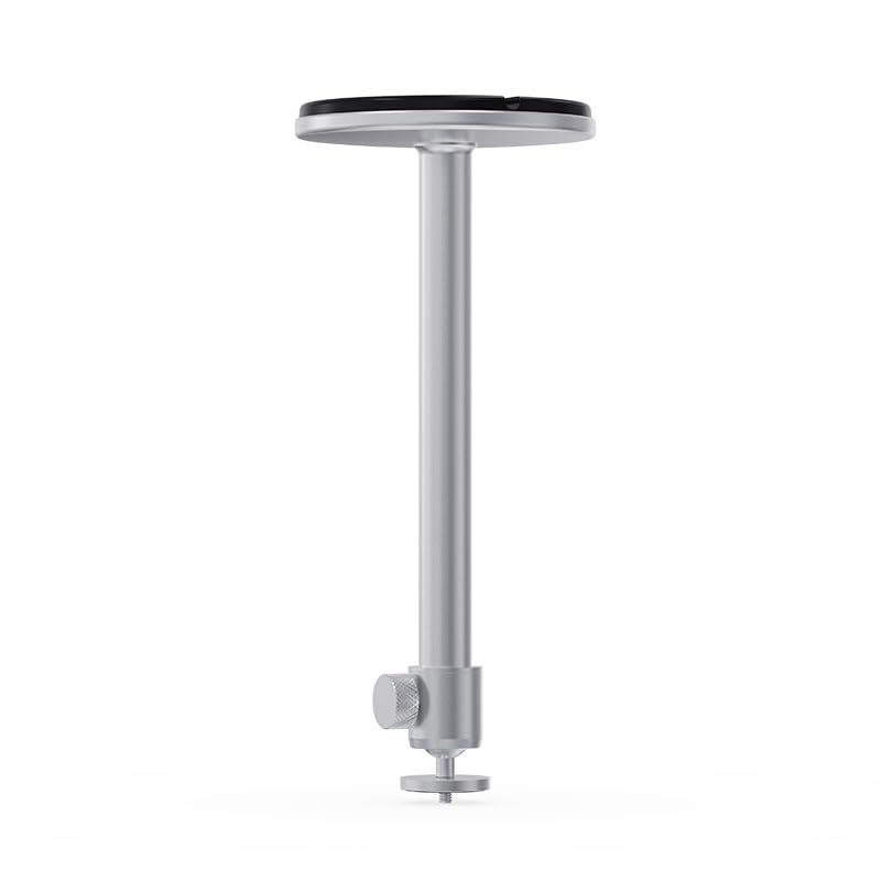 WANBO T-Type Ceiling Mount components: a cylindrical mounting arm and a circular base plate.