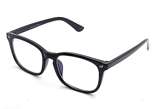 Image of Premium Blue Block Ray Cut Blue Light Filter Computer Glasses With Antiglare for Eye protection Zero Power Large