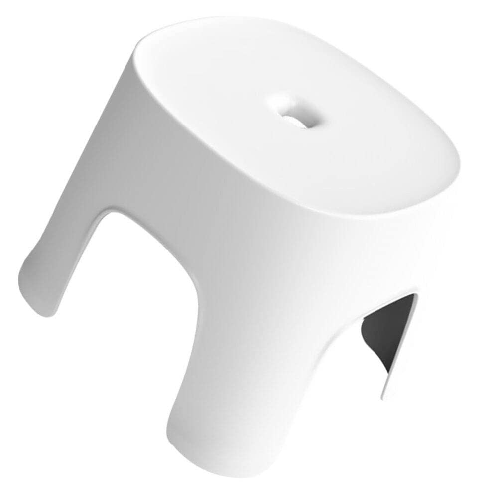 NOLITOY 1pc White Bath Stool Thicken Toddler