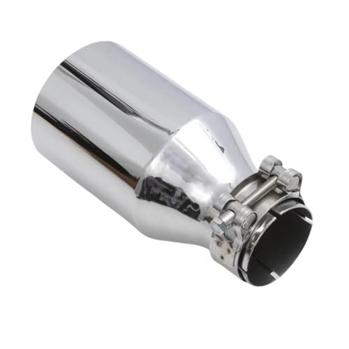 Embout d'échappement inox haute qualité finition miroir pour personnaliser l'auto