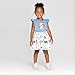 Wes and Willy Girls Sports Fan College Vault Princess Dress (North Carolina Tar Heels, 6X)