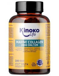Colágeno Marino Hidrolizado 2000 Dalton | Pack 2x180 Cápsulas (360 ud) | Insumo de Especialización Avanzada para la Firmeza de la Piel, Densidad del Cartílago y Confort Articular