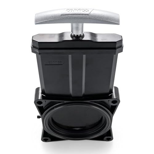 Camco Ersatz-Ablaufventil für Wohnmobile mit Griff – mit robustem Metallgriff und Ventilöffnung mit 7,6 cm Durchmesser (39511)