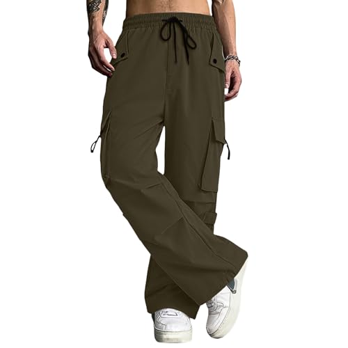 Pantalon d'été avec élastique homme fluide et léger pour le confort