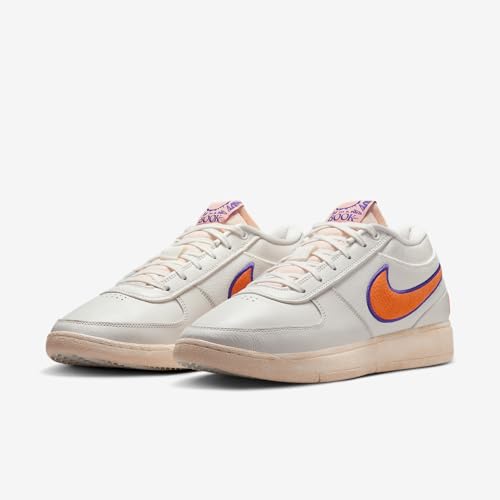 Nike Book 1 "Decade Basketball Shoes (FJ4249-106, Sail/Court Purple/Clay Orange) 5