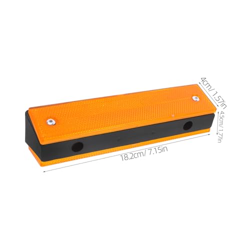 Marcadores Reflectivos Rectangulares para Pavimento VILLCASE 6 Piezas miniatura 2