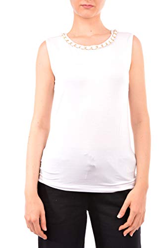 T-shirt sans manche Guess blanc résistant au jaunissement taille S référence W91P82