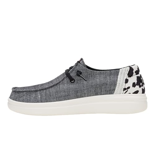 Image of HEYDUDE Wendy Rise Animal, Women's Shoes, Women's Slip-on Loafers, Comfortable & Light-Weight
