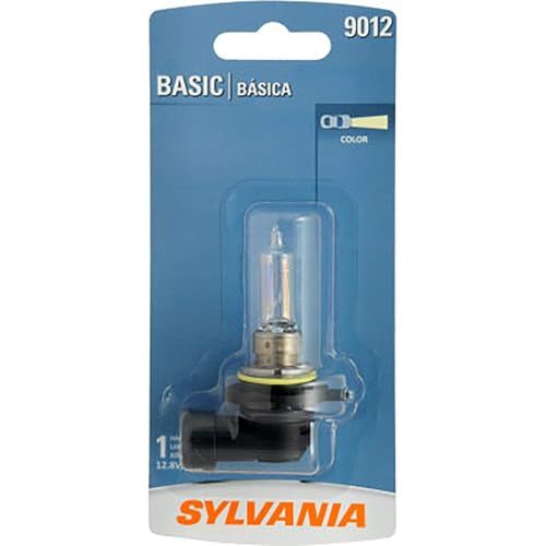 SYLVANIA - 9012 Basic - Halogen Bulb for Headlight and Daytime Running Lights (Contains 1 Bulb)