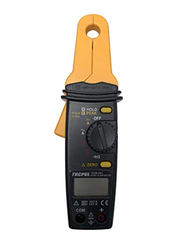 TECPEL DCM-043 Digital AC/DC clamp meter, clamp transmitter, high resolution of 1mA