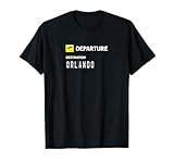 Orlando Airport Departure Scoreboard T-Shirt