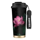 Options de boisson flexibles : cette tasse à café isotherme vous permet de profiter de votre boisson directement à travers le bec verseur ou en utilisant la paille incluse.