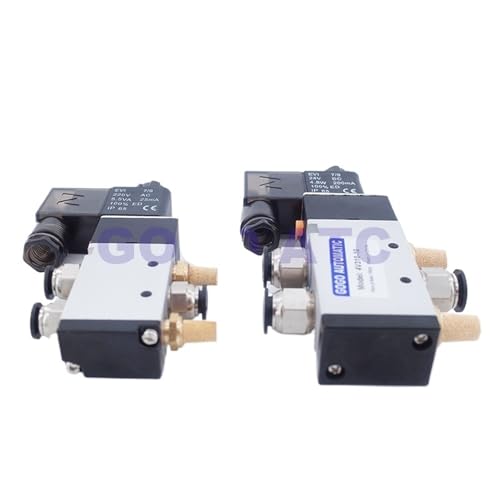 Válvula solenoide 5/2 para automatizar el taller de carpintería y líneas de aire 4