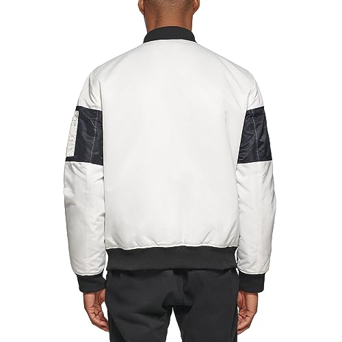 Tommy Hilfiger Men's Flight Bomber with Contrast Sleeves4