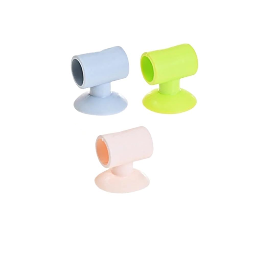 TIANSHENGQI 3Pcs Door Handle Sleeve Silicone Soft Elastic Anti-Collision Stopper Protector for Wall Door Knob Bumper Quiet Use