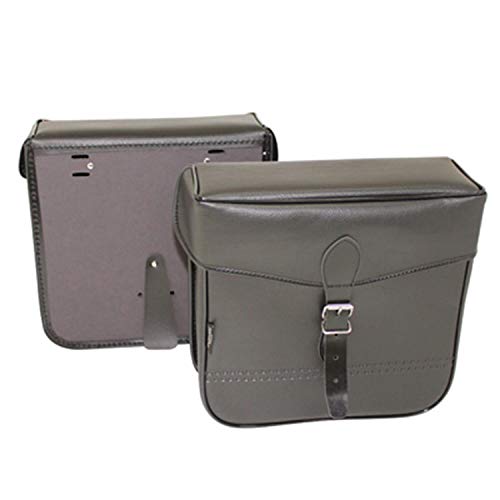 Sacoche arrière vélo Sporfabric S14 fixation courroie double sacoche 30x11x30cm