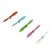 XUSUYUNCHUANG Hélice de Aviones no tripulados 40pcs 5 del Color Hélices Principal Blade Los recambios for Cheerson CX-10 CX-10A S30 RC Accesorios Accesorios avión no tripulado