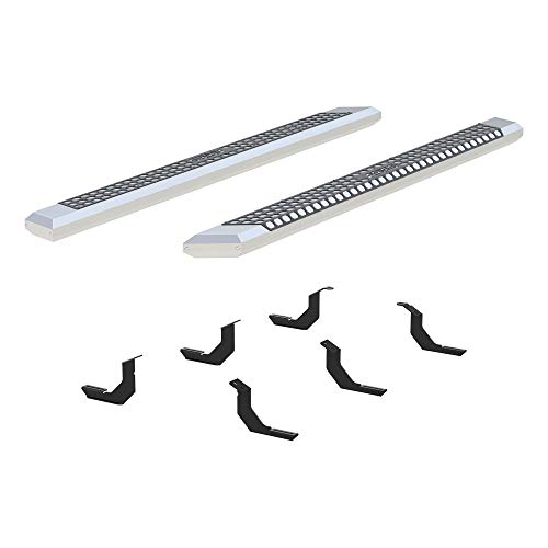Aries 2555019 Advantedge Chrome Aluminum 85-Inch Truck Running Boards, Select Toyota Tundra #TOP1