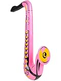 Rhode Island Novelty 24' Inflatable Pink Jazz Instrument Costume Party Decoration Saxophone