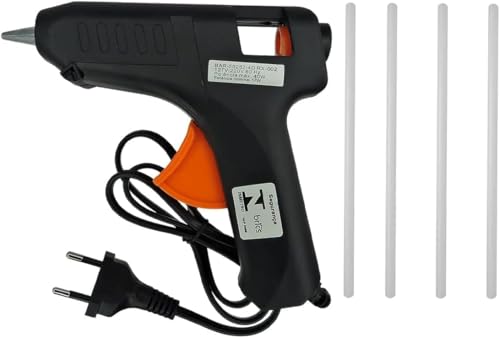 Pistola Aplicador Cola Quente 40 W Grande Aplicador de Slicone Bastão