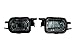 Produktbild AUTOLIGHT 24 I 2 x SMOKE SCHWARZ NEBELSCHEINWERFER + 2 x H11 Halogen Lampen für W203 S203 CL203 R170 W209 NSW5