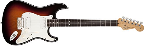 Fender American Standard Stratocaster Solid-Body Electric Guitar with Hard-Shell Case, 3 Color Sunburst