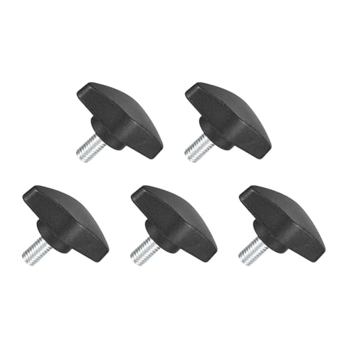 uxcell eB[EBOmu ܂݃lW 5 M6 x 12mm Nv˂mu IX˂ J[{X`[ T^܂݃nh a36mm ߃mup ubN