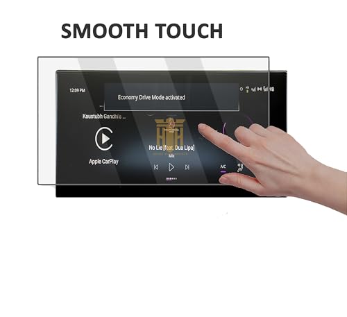 Image of Screen Guard For TATA CURVV EV 10.25 Inch Infotainment System + Instrument Cluster + Steering + AC Control Guard / 2024 Curvv.EV Accomplished & Accomplished+S Display Guard Accessories [Not Tempered Glass] 10.25 inch