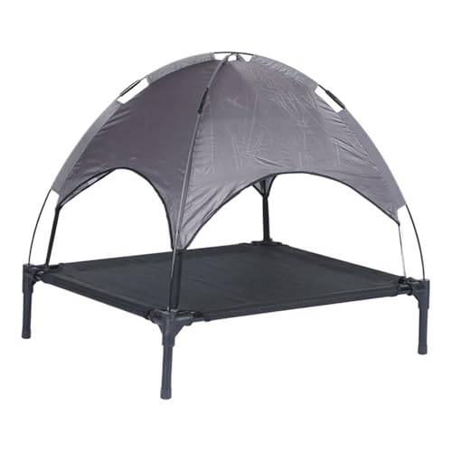 Tenda per cani | Casetta per cani da interni ed esterni, pieghevole leggera con protezione solare stabile e traspirante per tutte le dimensioni - Viaggi Camping Garden Spiaggia Terrazza