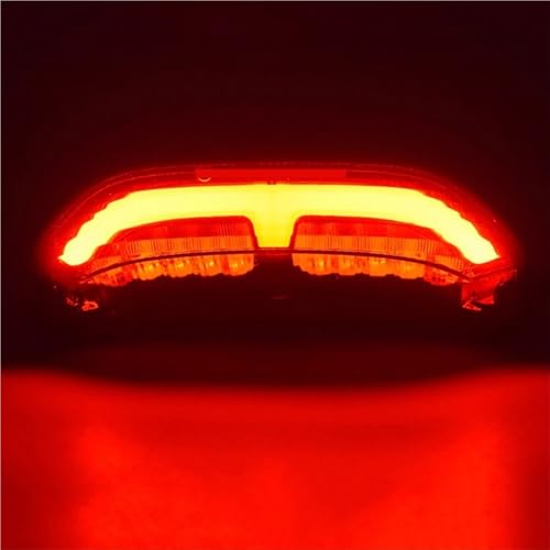 Luz trasera CBR600RR integrada para eliminar intermitentes rotos de moto 6
