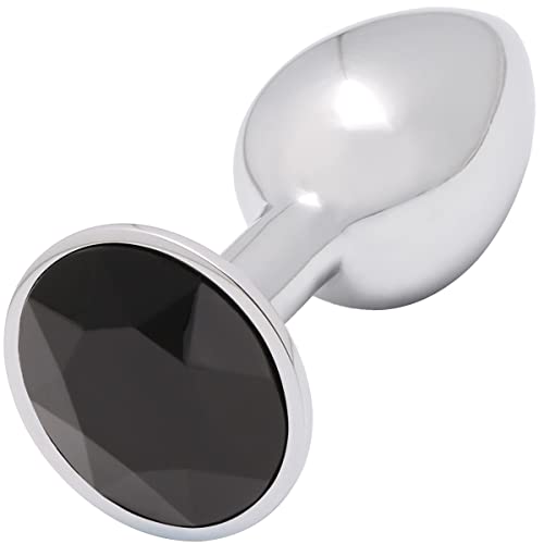 Akstore Small Fetish Anal Plug Butt Personal Sex Massager(Black)