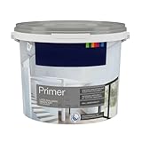 TRANS - PAL White Interior Primer 3L – Smooth Walls, Improve Paint Coverage & Adhesion for Drywall, Wood, Cement