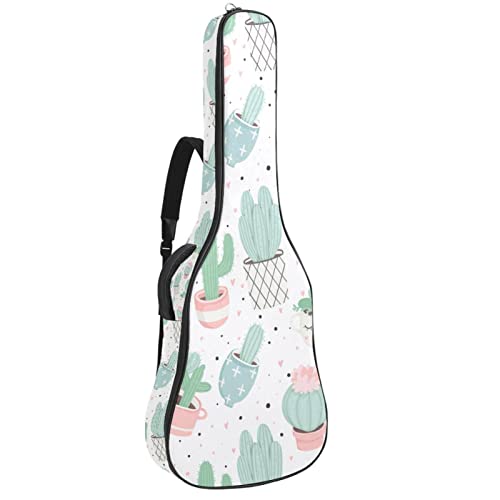 Housse imperméable pour guitare acoustique avec double bandoulière et poche Motif têtes de renard et étoiles… - Les Beatles, Paul McCartney, John Lennon, RIngo Starr, George Harrison Housse imperméable pour guitare acoustique avec double bandoulière et poche Motif têtes de renard et étoiles…