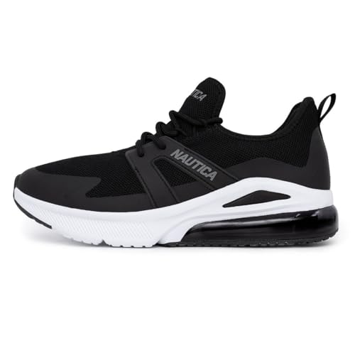 Image of Nautica Men's Sneakers - Air Cushion Lace-Up Running Shoe - Lightweight and Comfortable Athletic Footwear for Everyday Wear and Fitness Training