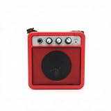 Xgdsnly Mini Amplificador Guitarra Portátil Amplificador com Alça Transporte Compacto Equipamento para Guitarristas