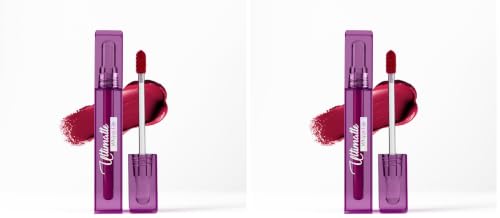 Image of Blue Heaven Ultimatte Whipp Lip Liquid Lipstick Waterproof Infused with Cocoa Butter & Rosehip Oil | Hydrating | Airy Mousse Texture | Soft Matte Finish | Intensely Pigmented | Rose Dream | 3 ML