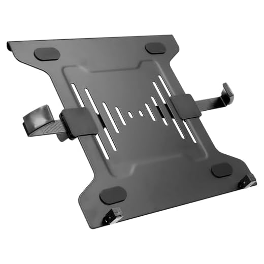 Bandeja Apoio Notebook Acoplável a Suporte de Pistão NBH-2 Central Suportes