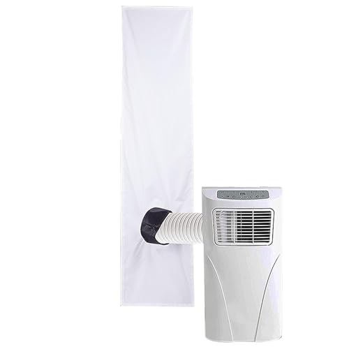 Deflector de aire acondicionado portátil y kit de ventilación para ventana universal