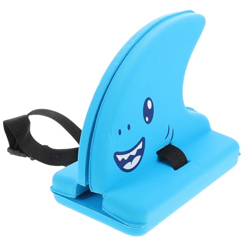 GANAZONO Back Float for Kids Swim Training Board Adjustable Straps Kid's Pool Floaties Toddler Swimming Aid Fin Design for Stability