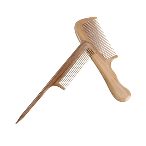 Peignes à cheveux en bois de santal naturel pour un moment de bien-être et de douceur unique