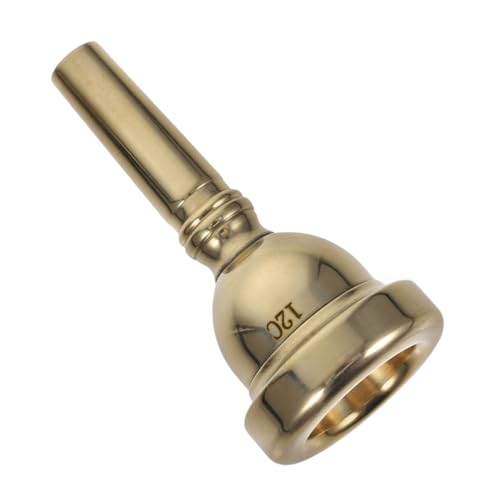 Yardwe Alto Trombone Mouthpiece Metal Replacement Accessory for Beginners and Professionals Sleek Design for Superior Sound Clarity and Performance