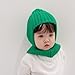 Thereisno Stylish Autumn Winter Newborn Baby Knitting Warm Scarf Cap Fashionable Pullover Hat Windproof Earmuffs for Boys & Girls Gray