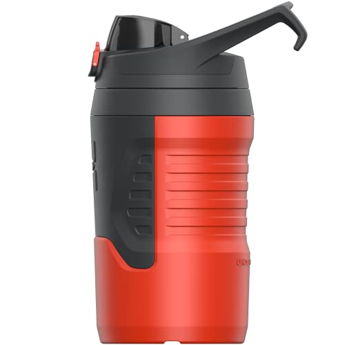 Image of Under Armour 32 oz Insulated Water Bottles - Sports Water Jug with Handle, Fence Hook, Leak Resistant for Baseball, Football & More, 32 oz Water Bottles, Sports Water Bottle Insulated