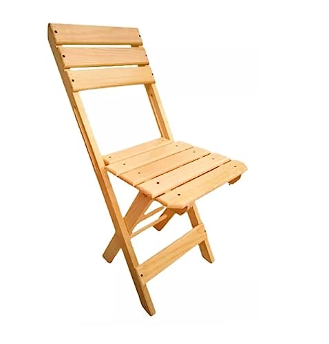 Generico Sillas Plegables Madera Tamaño Adulto Comedor...