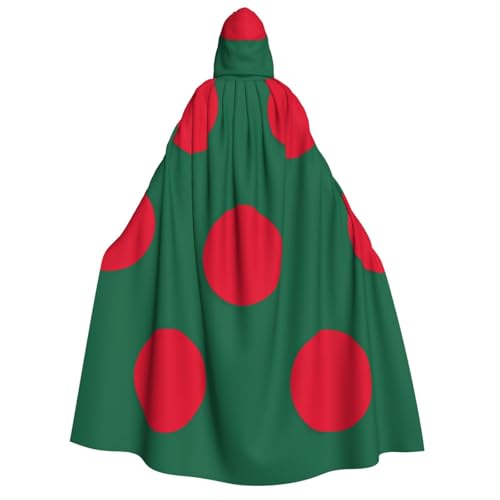 Cape à capuche Bangladesh pour réussir facilement votre costume d'Halloween