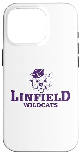 Linfield University Wildcats Mack Mascot Stacked �X�}�z�P�[�X iPhone 16 Pro �p