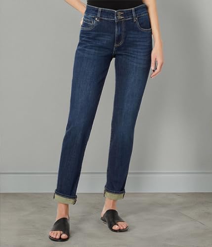 KUT from the Kloth Women's Catherine Boyfriend High Rise Double Button4