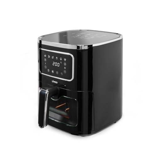 Livoo - Friteuse sans huile 5 L DOC341-6 programmes, 1450W, sans PFAS, – Image 3